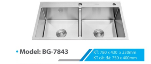 CHẬU INOX B-GEM BG-7843 - 3