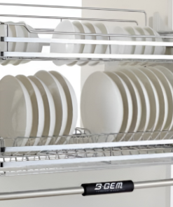 KỆ CHÉN NÂNG HẠ THÔNG MINH INOX 304 B-GEM BG-KC01_700