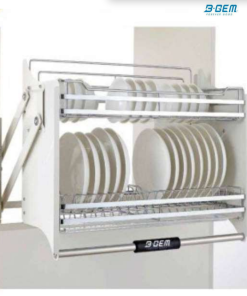 KỆ CHÉN NÂNG HẠ THÔNG MINH INOX 304 B-GEM BG-KC01_600