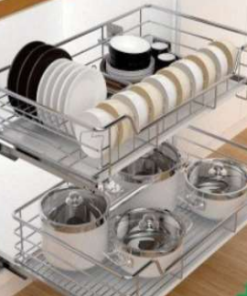 KỆ BÁT ĐĨA THÔNG MINH INOX 304 B-GEM BG-KC02A_600 - 9