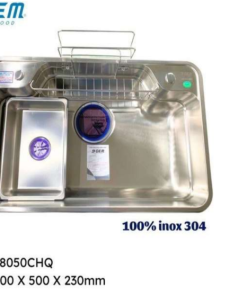 CHẬU INOX B-GEM BG-8050CHQ - 8 CHẬU INOX B-GEM BG-8050CHQ - 7