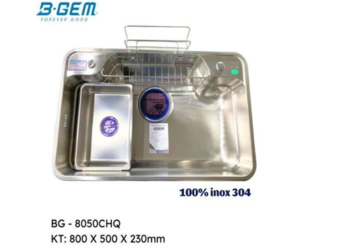 CHẬU INOX B-GEM BG-8050CHQ - 3