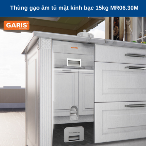 Thùng gạo mặt gương Garis MR06.30M - 5