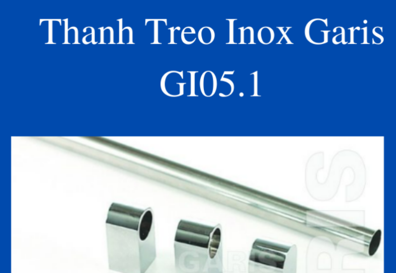 THANH TREO INOX GARIS GI05.1 - 2