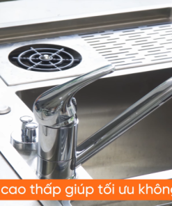 Vòi chậu rửa bát không dây rút GARIS MF07M - 13