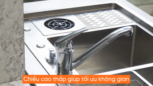Vòi chậu rửa bát không dây rút GARIS MF07M - 7
