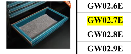 NGĂN KÉO ĐỂ ĐỒ GẬP GARIS GW02.7E - 5