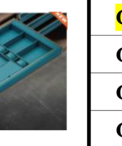 NGĂN KÉO ĐỰNG ĐỒ TRANG SỨC GARIS GW07.6E - 10 NGĂN KÉO ĐỰNG ĐỒ TRANG SỨC GARIS GW07.6E - 9