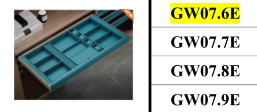 NGĂN KÉO ĐỰNG ĐỒ TRANG SỨC GARIS GW07.6E - 5
