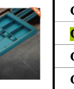 NGĂN KÉO ĐỰNG ĐỒ TRANG SỨC GARIS GW07.7E - 9