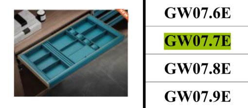 NGĂN KÉO ĐỰNG ĐỒ TRANG SỨC GARIS GW07.7E - 5