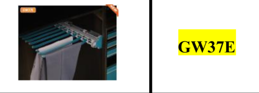 GIÁ TREO QUẦN ÂU GARIS GW37E - 5