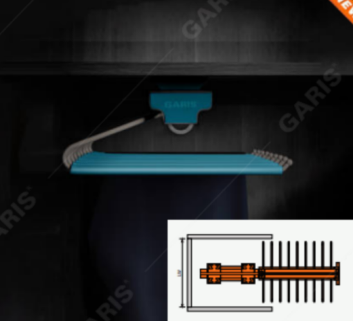 GIÁ TREO QUẦN ÂU GARIS GW38E - 3