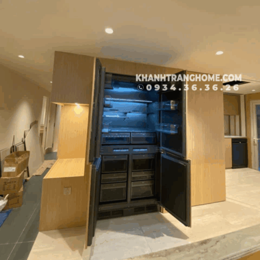 Tủ lạnh Kaff KF BI540W Luxury