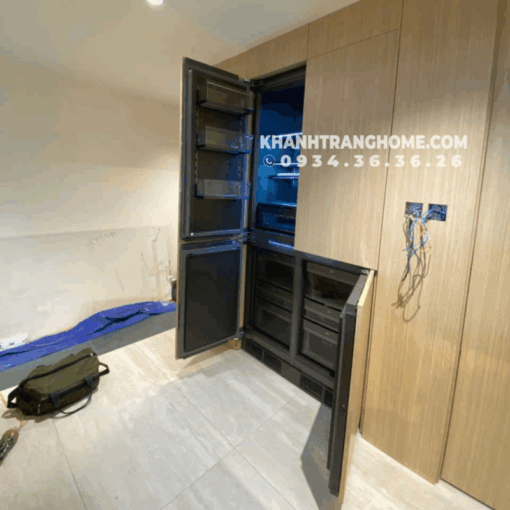 Tủ lạnh Kaff KF BI540W Luxury