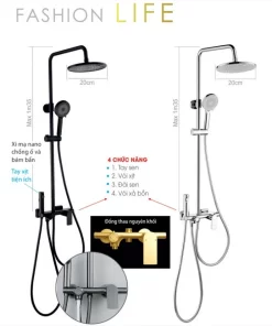 SEN CÂY NÓNG LẠNH B-GEM B-1005B - 8 SEN CÂY NÓNG LẠNH B-GEM B-1005B - 7
