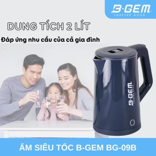 ẤM SIÊU TỐC 2 LỚP B-GEM BG-09B - 9