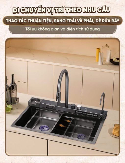 BỘ CHẬU VÒI B-GEM BG-7545 SMART V.2 - 9
