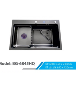 CHẬU INOX B-GEM BG-6845HQ - 9