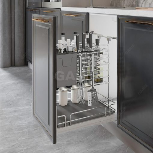 Giá dao thớt gia vị chai lọ Garis MM02.35V - 7