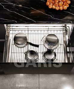 Giá xoong nồi cánh kéo nan vuông Garis GP02.75E - 14 Giá xoong nồi cánh kéo nan vuông Garis GP02.75E - 13