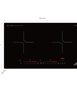 BẾP ĐIỆN TỪ ĐÔI HÒA PHÁT HPC D21A2 - 8 BẾP ĐIỆN TỪ ĐÔI HÒA PHÁT HPC D21A2 - 7