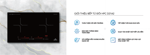 BẾP ĐIỆN TỪ ĐÔI HÒA PHÁT HPC D21A2 - 5