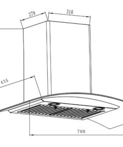 HÚT MÙI BINOVA BI-1900GM - 4 HÚT MÙI BINOVA BI-1900GM