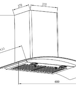 MÁY HÚT MÙI BINOVA BI-2022GM - 4 MÁY HÚT MÙI BINOVA BI-2022GM