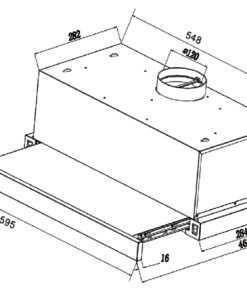 MÁY HÚT MÙI BINOVA BI-26-B-60