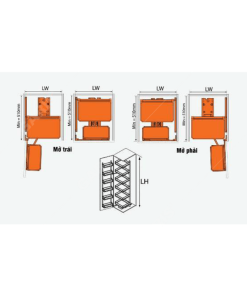 TỦ ĐỒ KHÔ 6 TẦNG GARIS GS6.60A - 10 TỦ ĐỒ KHÔ 6 TẦNG GARIS GS6.60A - 9