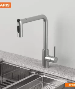 VÒI RỬA BÁT CÓ DÂY RÚT GARIS MF17E - 7