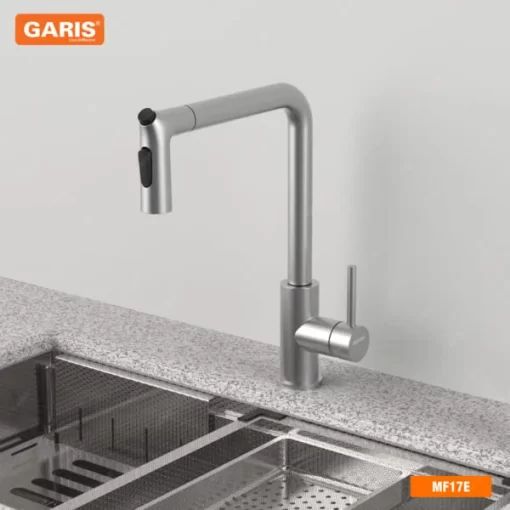 VÒI RỬA BÁT CÓ DÂY RÚT GARIS MF17E - 3