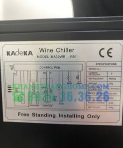 Tủ Ướp Rượu Kadeka KA 39WR - 22