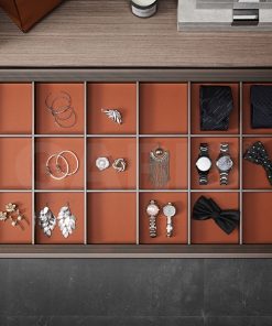 NGĂN KÉO ĐỰNG ĐỒ TRANG SỨC GARIS GW07.8R - 12 NGĂN KÉO ĐỰNG ĐỒ TRANG SỨC GARIS GW07.8R - 11