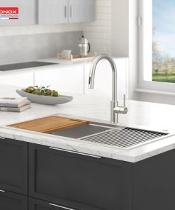 Vòi rửa bát KONOX dây rút Reno - 10 Vòi rửa bát KONOX dây rút Reno - 9