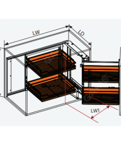 Hệ góc liên hoàn GARIS MC02N.45 - 10 Hệ góc liên hoàn GARIS MC02N.45 - 9