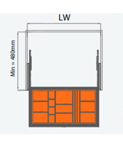 NGĂN KÉO ĐỰNG ĐỒ TRANG SỨC GARIS GW07.6E - 8 NGĂN KÉO ĐỰNG ĐỒ TRANG SỨC GARIS GW07.6E - 7