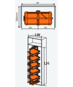 GIÁ ĐỂ GIÀY XOAY 360 ĐỘ GARIS GW44E - 8 GIÁ ĐỂ GIÀY XOAY 360 ĐỘ GARIS GW44E - 7