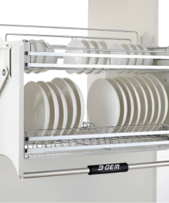 KỆ CHÉN NÂNG HẠ THÔNG MINH INOX 304 B-GEM BG-KC01_700 - 9