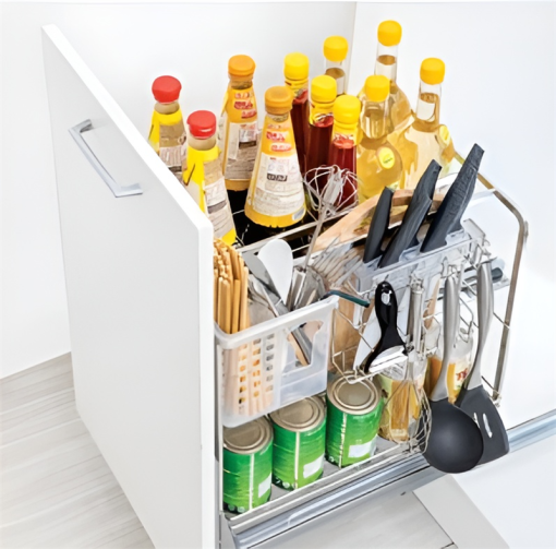 KỆ GIA VỊ DAO THỚT INOX 304 B-GEM BG-KGV02_400 - 1