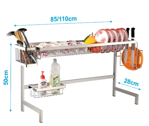 KỆ CHÉN BÁT 1 TẦNG B-GEM BG-KC017 85CM - 1