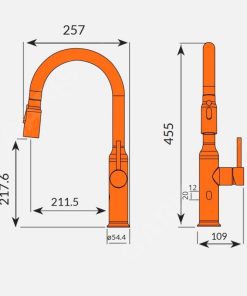 VÒI CHẬU RỬA BÁT GARIS MF01M - 7