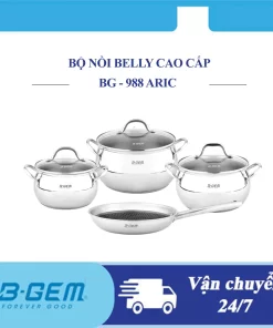 BỘ NỒI BELLY B-GEM BG-988 ARIC