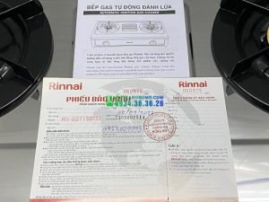 BẾP GAS DƯƠNG RINNAI RV-B271SB(S) MẶT INOX - 27