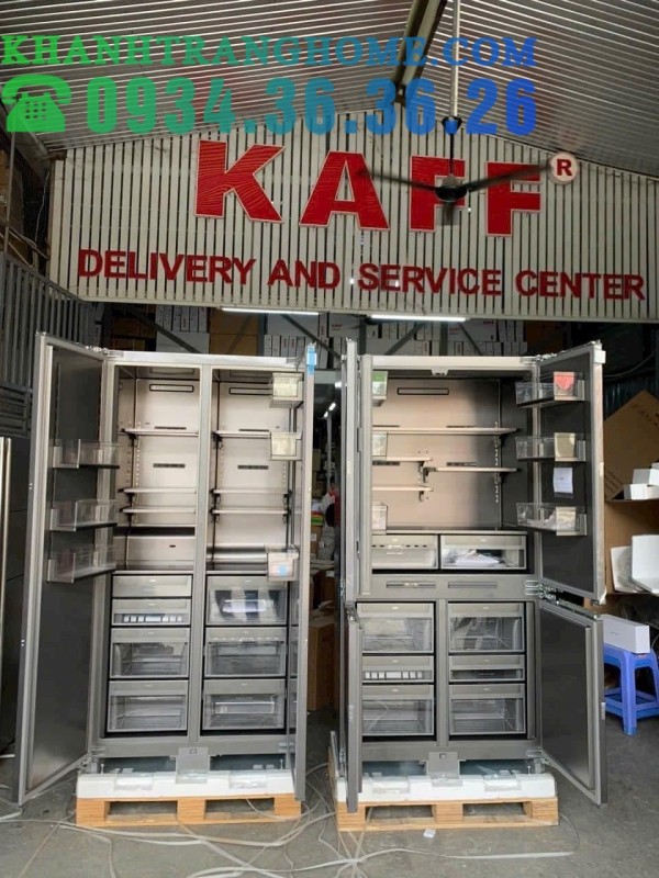 TỦ LẠNH ÂM TOÀN PHẦN KAFF KF BI555W LUXURY - 60