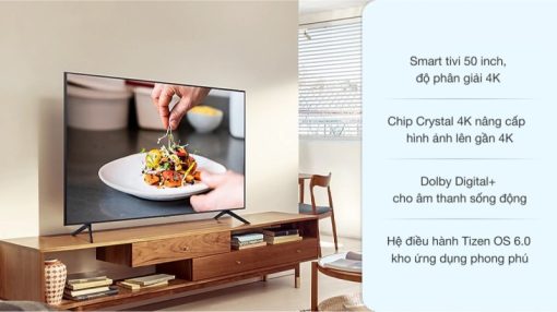 Smart Tivi Samsung 4K 50 inch UA50AU7700KXXV - 5