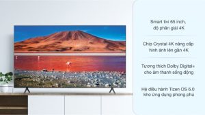 Smart Tivi Samsung 4K 65 inch UA65AU7700KXXV - 33