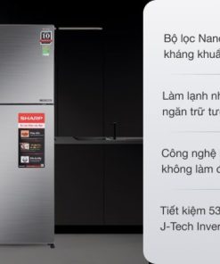 Tủ lạnh Sharp Inverter 287 lít SJ-X316E-DS - 30 Tủ lạnh Sharp Inverter 287 lít SJ-X316E-DS - 29