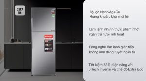 Tủ lạnh Sharp Inverter 287 lít SJ-X316E-DS - 29